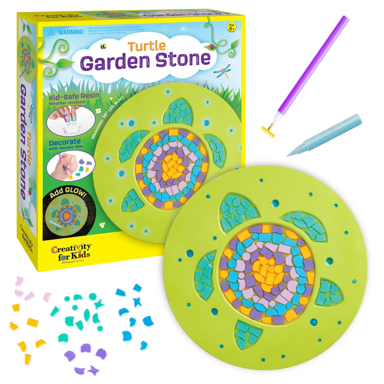 Creativity for Kids&#xAE; Turtle Garden Stone